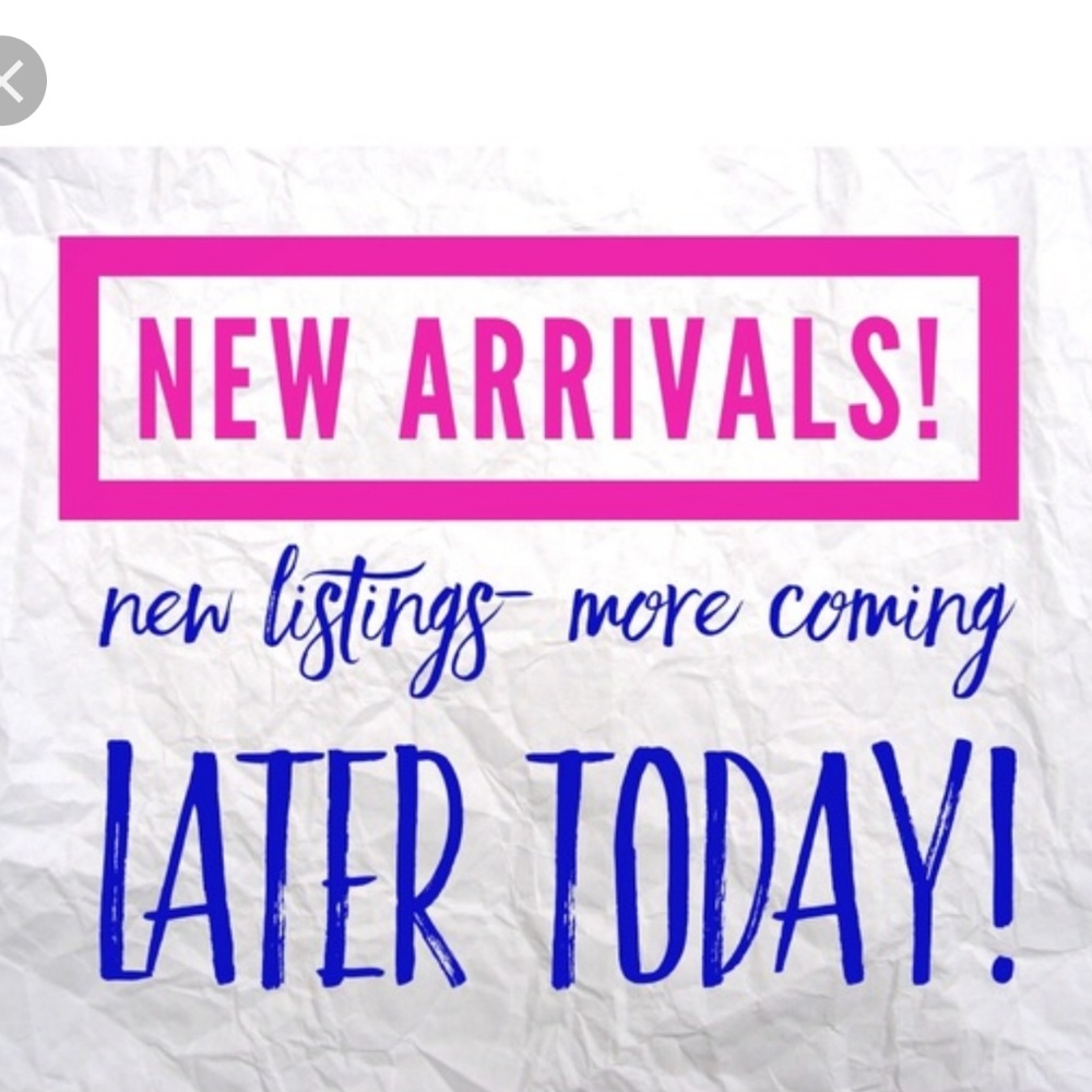 New inventory "COMING SOON"